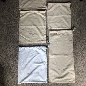 Lot of Jimmy Choo Dust bags